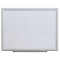 Coolcrafts Dry Erase Board  Melamine  24 x 18  Aluminum Frame CO949878